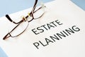 Estate planning Royalty Free Stock Photo