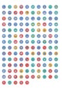 Estate Property and Law Isolated Vector Icons Set that can easily modify or edit Estate Property and Law Isolated Vector Icons Se