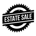 Estate Sale rubber stamp Royalty Free Stock Photo