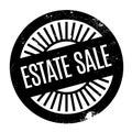 Estate Sale rubber stamp Royalty Free Stock Photo