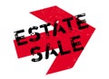 Estate Sale rubber stamp Royalty Free Stock Photo