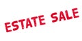 Estate Sale rubber stamp Royalty Free Stock Photo