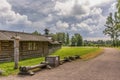 Estate of the Theologian` - ethnopark in Vsevolozhsk district of Leningrad region,