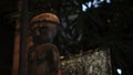 Estatua de madeira Cultura asiÃÂ¡tica. Turismo e conceito de viagens