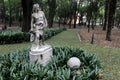 Estatua en Bosque de chapultepec Royalty Free Stock Photo