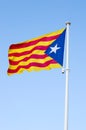 Estelada- the Catalan separatist flag