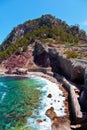 Estellencs Rock Beach, Mallorca Royalty Free Stock Photo