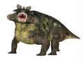 Estemmenosuchus mirabilis Dinosaur Side Profile