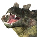 Estemmenosuchus mirabilis Dinosaur Head