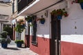 ESTEPONA, SPAIN - February 22th, 2019 - Street of Estepona, Andalusia, Spain