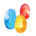 Ester Egg Water color Royalty Free Stock Photo