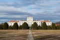 Esterhazy castle backyard in Hungary Royalty Free Stock Photo