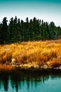 Estes Park, CO Sprague Lake Royalty Free Stock Photo