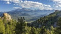 Estes Park Valley from Gem Lake Trail Royalty Free Stock Photo