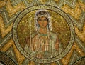 Esther, mosaic, Church of Hagia Maria Zion, Jerusalem