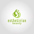 Esthetician beauty Logo design template inspiration