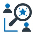 Estimation, evaluation Vector Icon which can easily modify