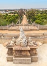 Estoi Palace Garden entrance, Algarve, Portugal. Royalty Free Stock Photo