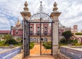 Estoi Palace Garden Gates, Algarve, Portugal. Royalty Free Stock Photo