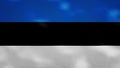 Estonian dense flag fabric wavers, background loop