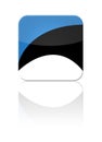 Estonia flag button