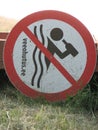 Estonia - funny traffic sign