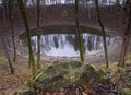 Estonia: Main Kaali crater Royalty Free Stock Photo