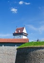 Estonia. Narva. Ancient fortress on border with Russia