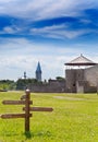 Estonia. Narva. The index in fortress