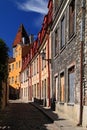 Estonia: Old town of Tallinn Royalty Free Stock Photo