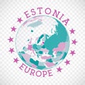 Estonia round logo.