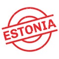 Estonia rubber stamp