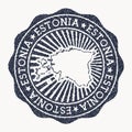 Estonia stamp.