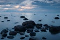 Estonian costal landscape Royalty Free Stock Photo