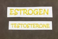 Estrogen testosterone progesterone human hormone medicine