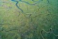 Estuary at Bair Island Marine Park in Redwood City, CA, Royalty Free Stock Photo