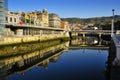 Estuary of Bilbao, Spain Royalty Free Stock Photo