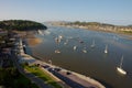 Estuary in Conwy, North Wales Royalty Free Stock Photo