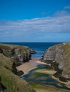 Estuary at Smoo Cave Scotland Royalty Free Stock Photo