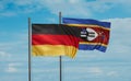 Eswatini and Germany flag