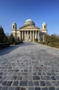 Esztergom Basilica, Hungary - cobblestone walkway