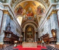 Interior of Esztergom basilica in Hungary