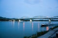 Esztergom - Sturovo bridge Royalty Free Stock Photo