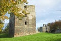 Etal castle tower and gatehouse Royalty Free Stock Photo