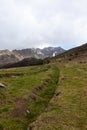 Etang d`appy in Appy Ax-Les-Termes, Ariege Pyrenees, France Royalty Free Stock Photo