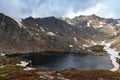 Etang d`appy in Appy Ax-Les-Termes, Ariege Pyrenees, France Royalty Free Stock Photo