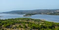 Etang de Leucate lagoon, France Royalty Free Stock Photo