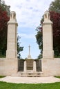 Etaples Military Cemetery main entrance