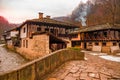 Etar, Bulgaria - 24.02.2021: Old traditional Bulgarian house in Architectural Ethnographic Complex Etar Etara near town of Royalty Free Stock Photo