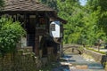 Old house in Ethno village Etar Etara near town of Gabrovo, Bulgaria